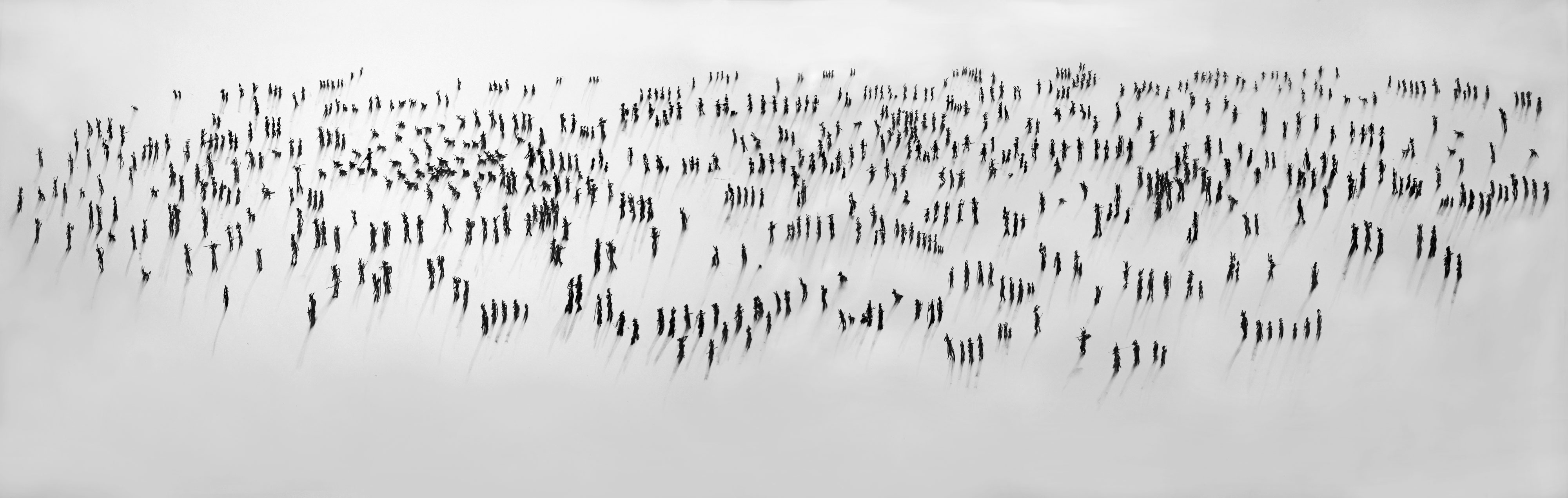 Hettie Goverts Origin Stories I | 400x140cm | Charcoal - 2016